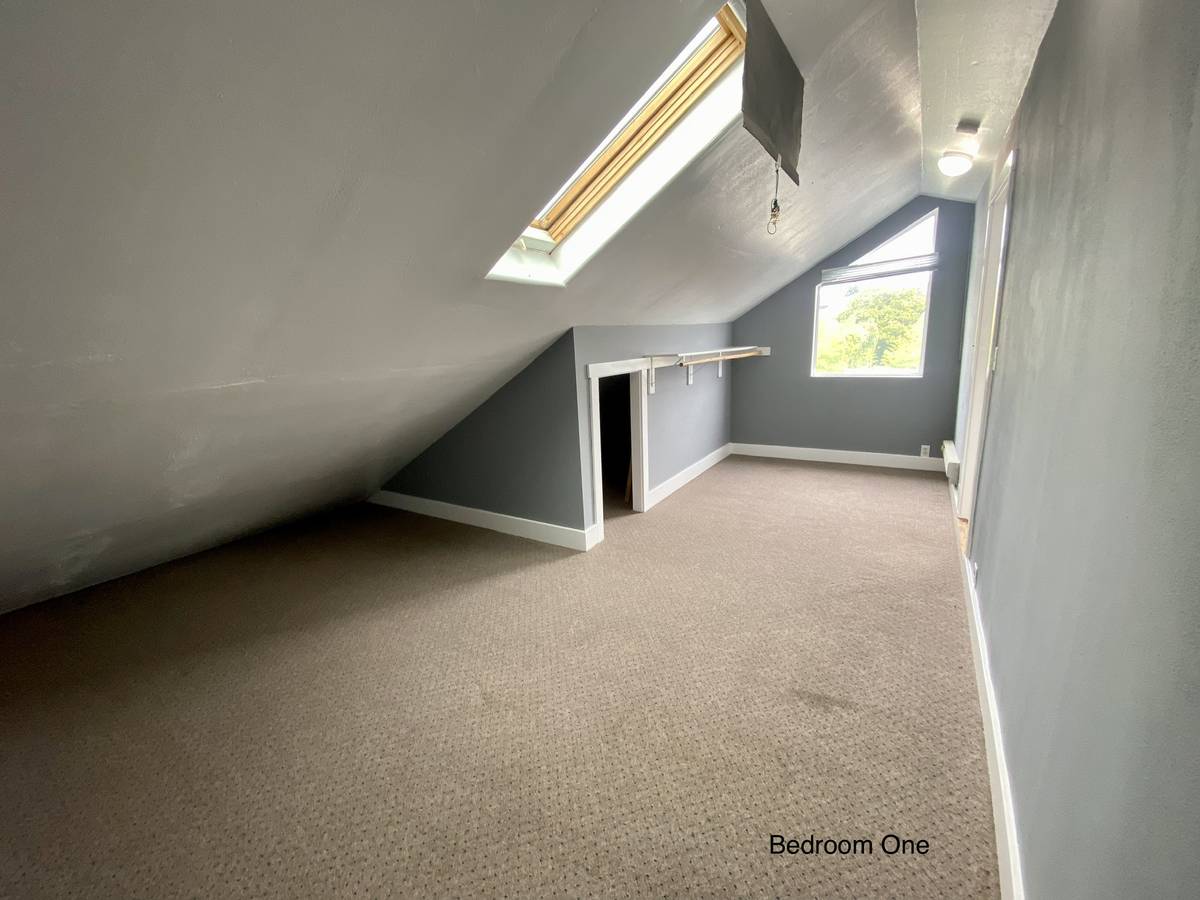 Bedroom One — skylight