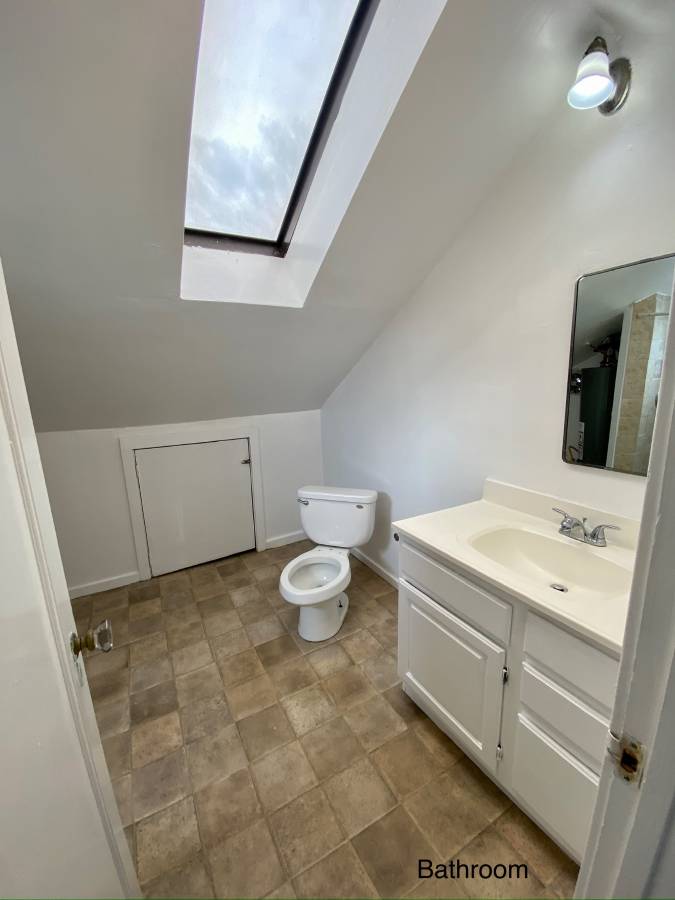 Bathroom — skylight